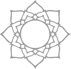Mandala en forme de lotus